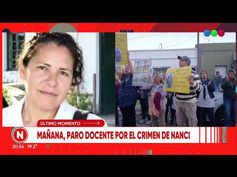 BREAKING NEWS: CTERA CALLS FOR A NATIONAL TEACHERS' STRIKE FOLLOWING THE FEMICIDE OF NANCI #Telef...