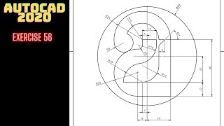 Autocad 2D Çizim Örnekleri | Autocad 2D Practice Drawing | Ejemplos de dibujo de Autocad