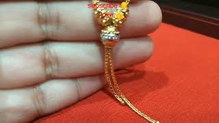 Tanishq Gold Chain weight and price 