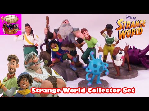 Strange World Collector Set | Disney Strange World | Character Review and Toy Opening Series