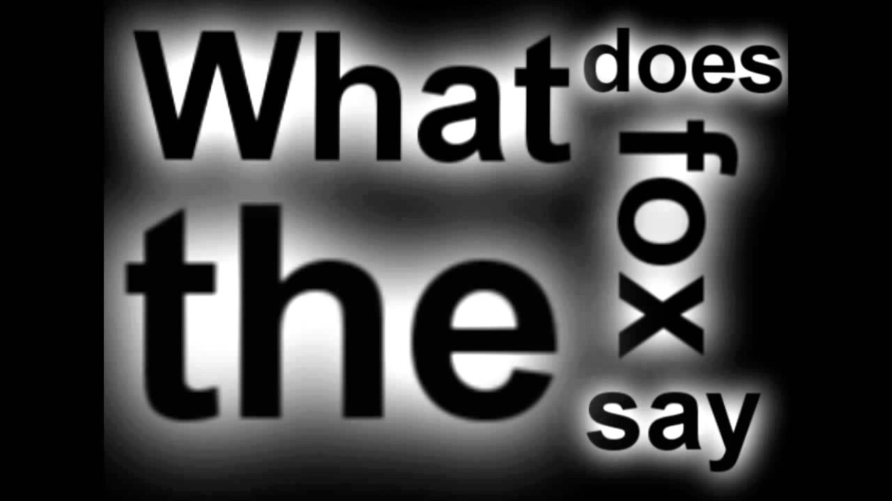 Ylvis The Fox (What Does the Fox Say?) Lyrics YouTube