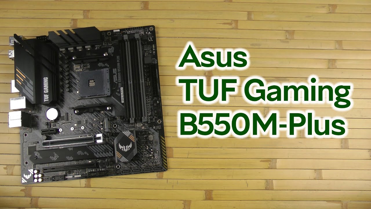 Материнская плата Asus TUF Gaming B550M-Plus (sAM4, AMD B550, PCI