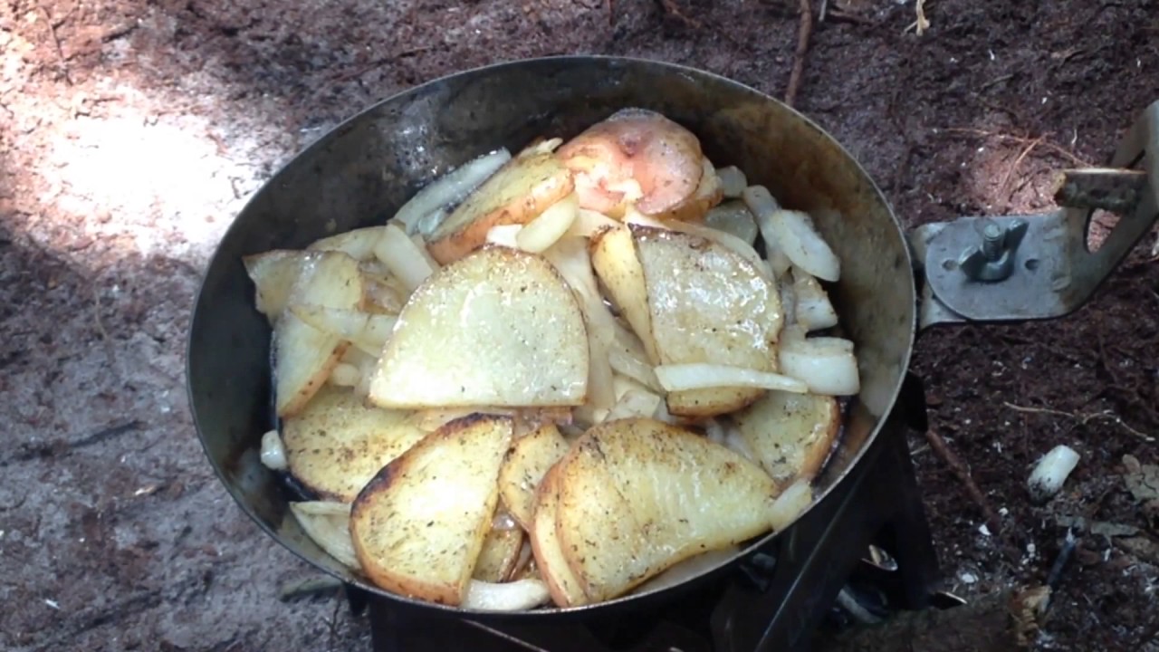 1940s Steel Boy Scout Mess Kit Review & Cooking Part 2 YouTube
