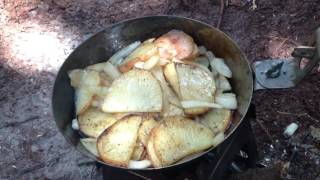 1940s Steel Boy Scout Mess Kit Review & Cooking Part 2
