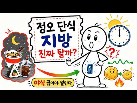 전문가 공개! 정오까지 올바르게 굶으면 [지방 연소·혈당 안정]