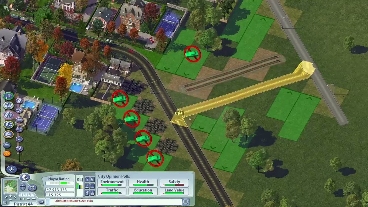 SimCity 4 Playthrough - Expanding Suburbs in District 44