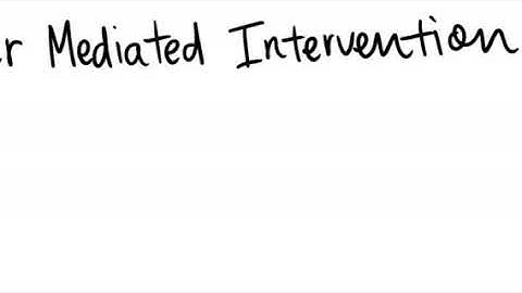 COMD 4755- Peer Mediated Intervention