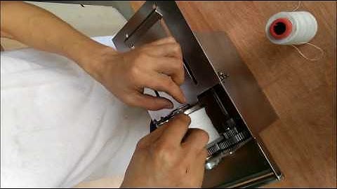 manual sausage tying machine sausage knotting machine