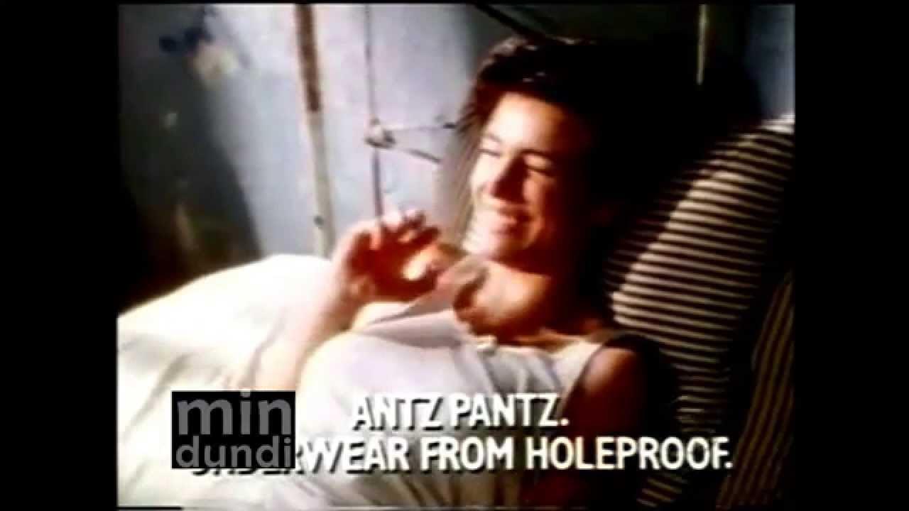 Antz In my pantz vintage ad australia 1990 Underwear from Holeproof Ants  Toneya Bird Commercial 