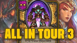 ON FORCE TOUR 3 COMME UN GROS DEGUEU | Hearthstone Battlegrounds Top EU