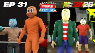 AN INSANE TAG TEAM MATCH! WWE2K26 Cartoon Wrestling
