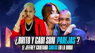 JOSE MARTINEZ BRITO Y GABI DESANGLES SON PAREJAS? | EL JEFFREY CANTARA GRATIS EN SU BODA