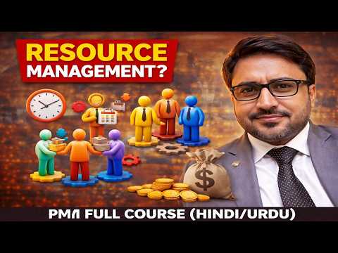 Project Resource Management Explained | PMP Resources  PMP Full Course 2026 Hindi/Urdu Lecture 9/45 thumbnail