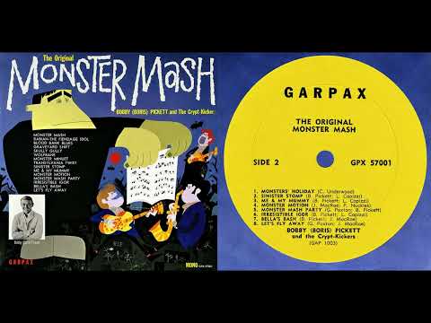 Bobby "Boris" Pickett and the Crypt Kickers - Monster Motion mono LP audio