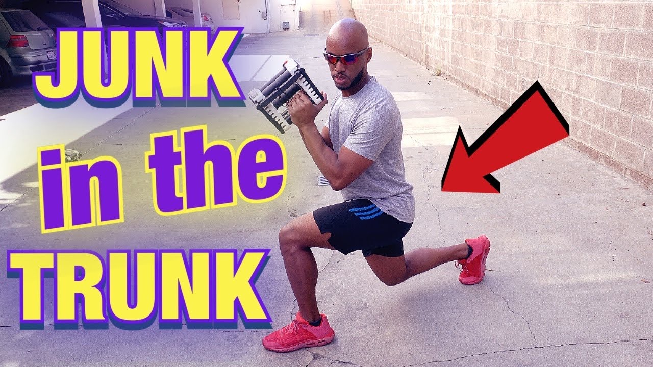 How To Do A Weighted Goblet Squat Exercise With a Reverse Lunge - YouTube