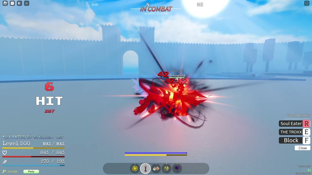 [GPO] Soul Eater VS 1500 Defence