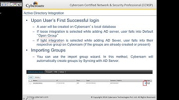 #Cyberoam Firewall Training #User Authentication #M-4