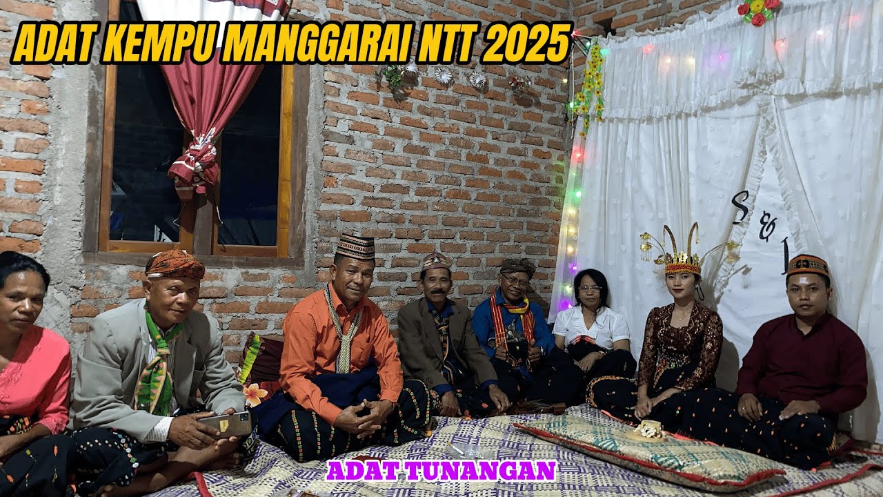 Adat Kempu Manggarai (Adat Tunangan) Di Manggarai Flores, NTT