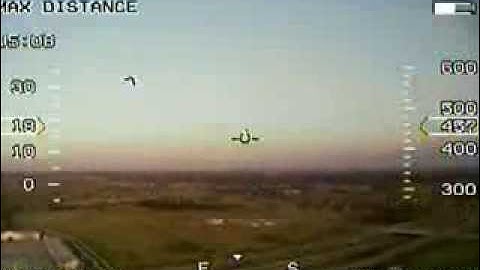 FPV Flying - Easy Star - Eagle Tree OSD - Fat Shark Dominator Goggles