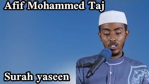 Surah yaseen by Afif Mohammed Taj|سورة يس بصوت عفيف محمد تاج