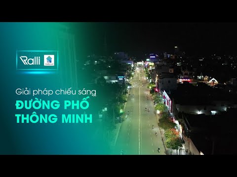 Video Giải pháp chiếu sáng đường phố thông minh đầu tiên tại... - youtube