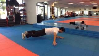 Plank Reach and Tap