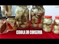 COMO FAZER CONSERVA DE CEBOLA - RECEITAS DA ROSA