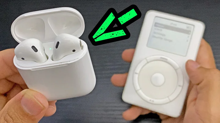 HOW to Connect AIRPODS to iPod Classic 1&2 GENERATION!!