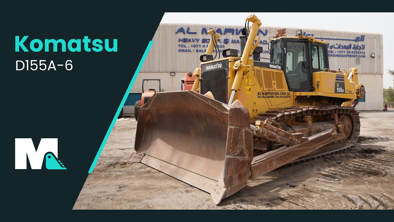 Komatsu D155A-6 Crawler Dozer