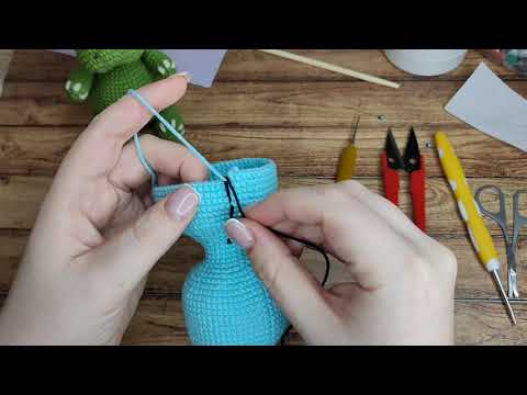 How to move a running stitch marker