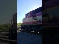 Mbta Cab Car #1711/GP40 1121 At Crossroad in Haverhill Mass Going Towards Boston 6/4/26