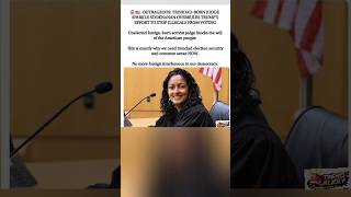 Outrageous: foreign judge halts Trump's voter fraud fight. 🇹🇹⚖️#usa #uspolitics #trump