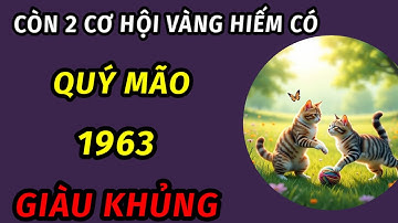 Còn đúng 2 cơ hội vàng trong nửa đầu tháng 10 âm lịch cho tuổi quý mão 1965 trúng số độc đắc giàu to