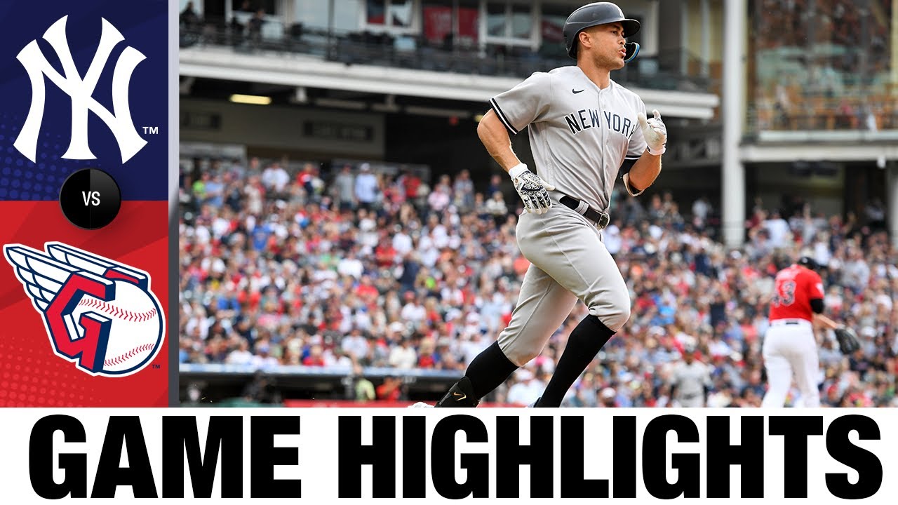 Yankees vs. Guardians Game 2 Highlights (7/2/22) MLB Highlights YouTube