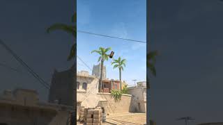 Perfect A Site Smoke From Mid On Mirage #shorts #cs2