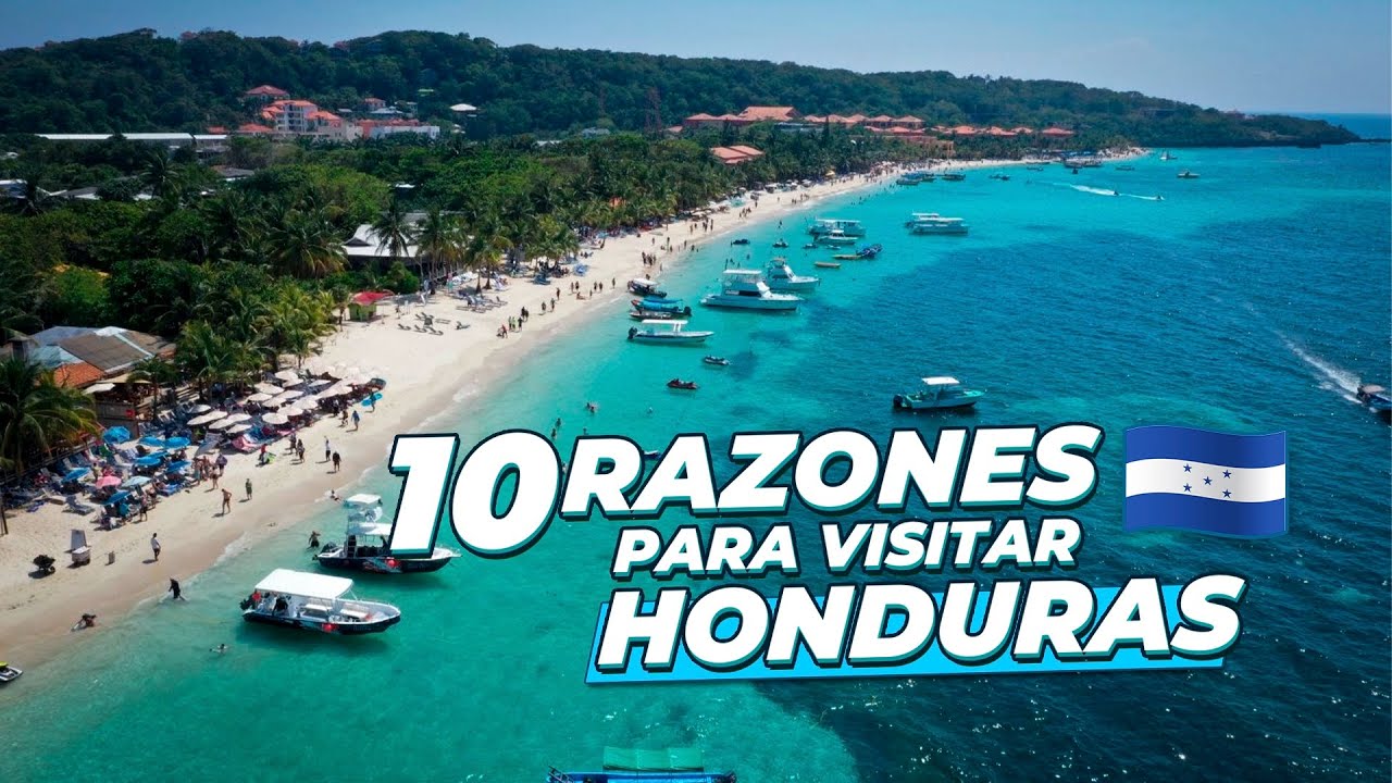 10 sitios de HONDURAS 🇭🇳 que DEBES VISITAR 👉🏻🌴
