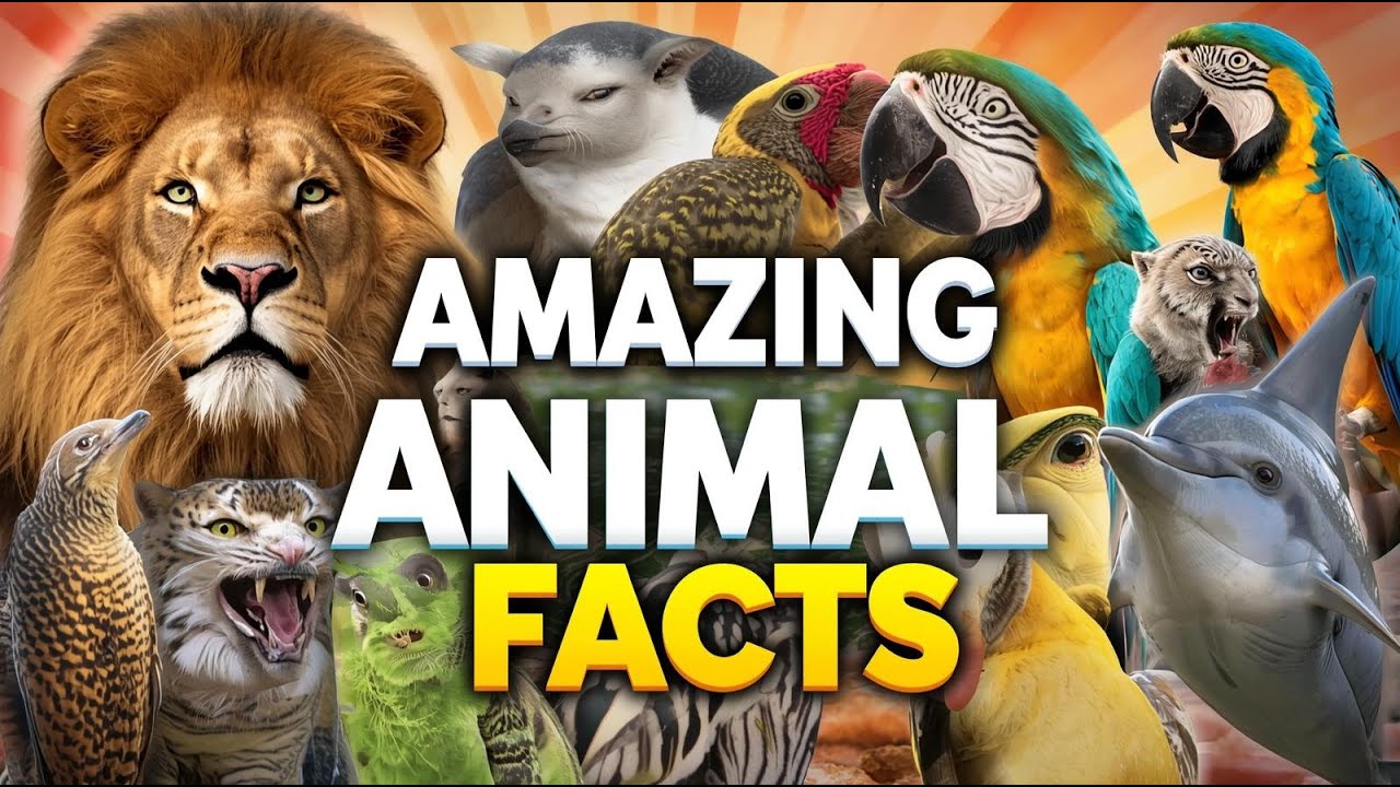 The Fact Hub: 10 Amazing Facts About Animals 🐾