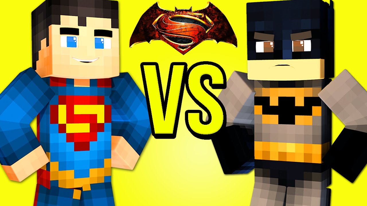 unspeakablegaming fortnite CAN BATMAN BEAT SUPERMAN IN MINECRAFT?