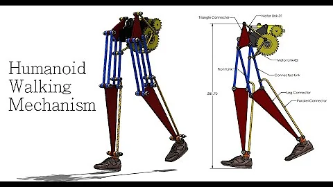 Humanoid Walking Mechanism - Assembly Procedures