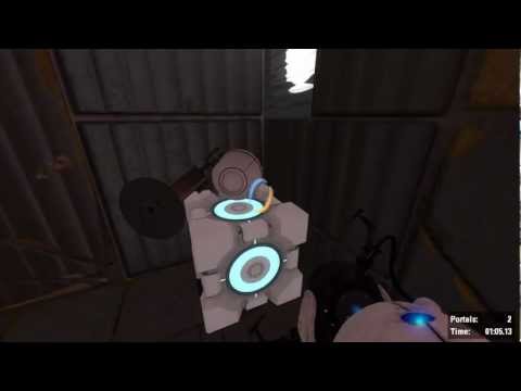 Portal 2: Pull the Rug - 2 Portals