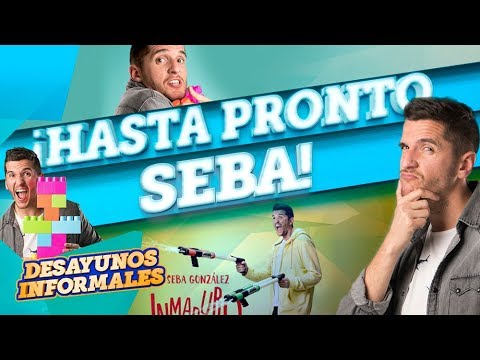 ¡Hasta pronto!: Seba González se despidió de Desayunos Informales