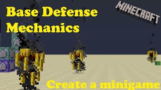 Creating A Base Defense Mini Game | Minecraft Game Maker E2