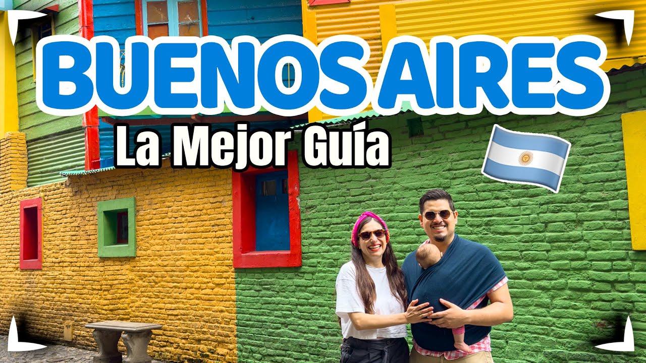 BUENOS AIRES Que Hacer en ARGENTINA 🔴 GUIA COMPLETA 4 - 5 DIAS ✅ Sin Postal 4K
