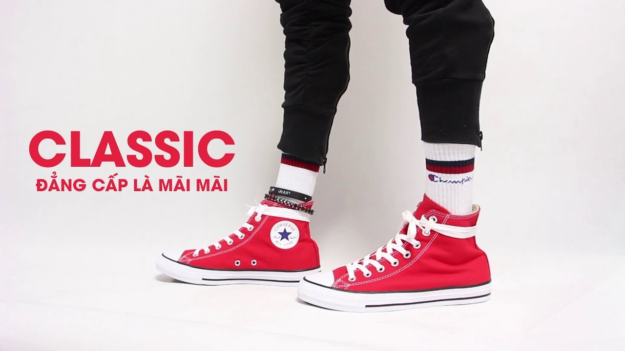 red classic converse