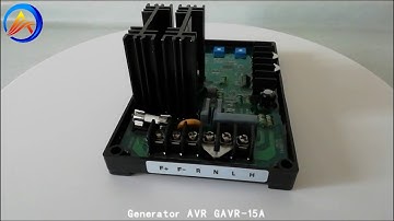 Diesel Generator Automatic Voltage Regulator Universal AVR GAVR 15A for Brushless Genset AVR 15A