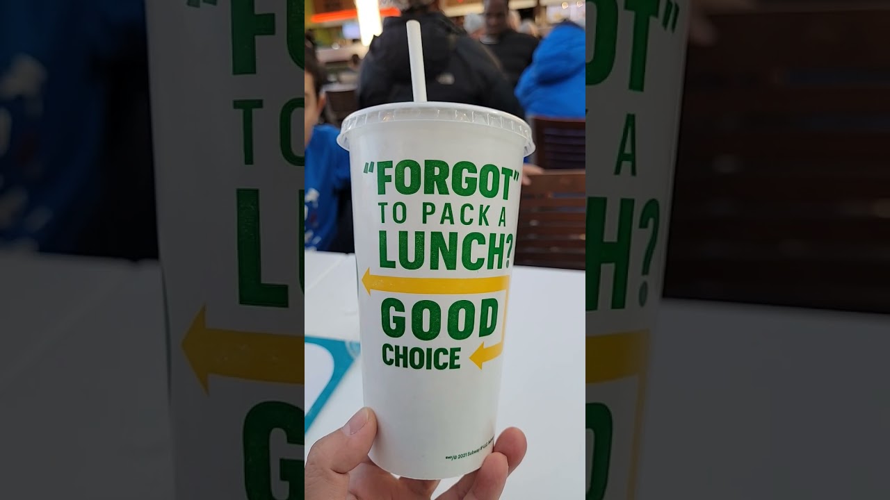 New Subway Cup