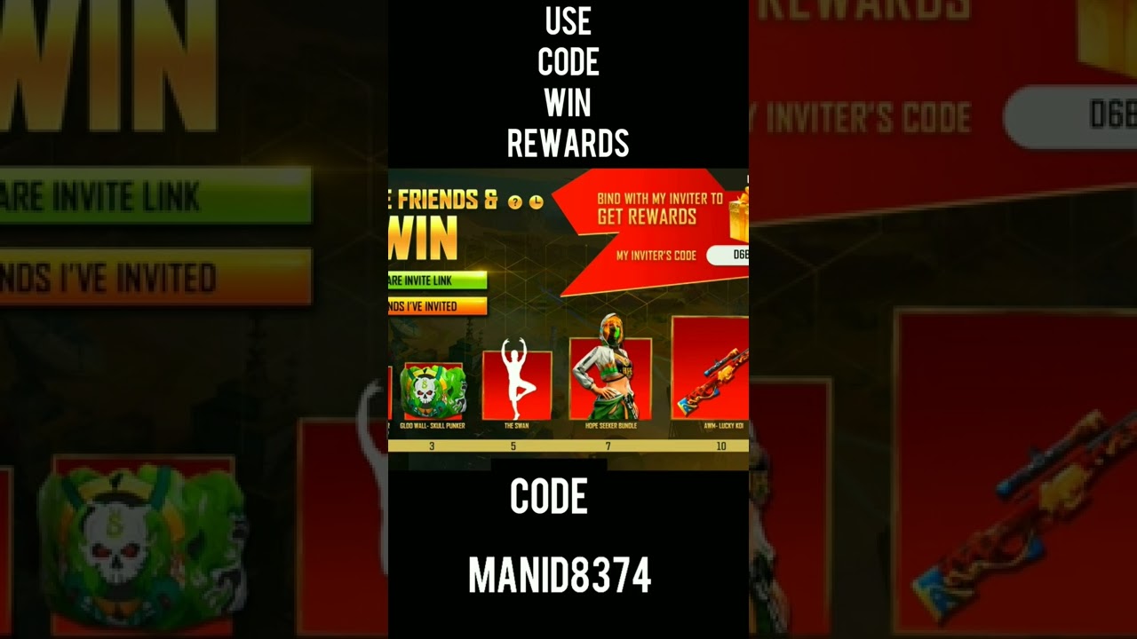 I GOT ALL ITEMS IN INVITE AND WIN||