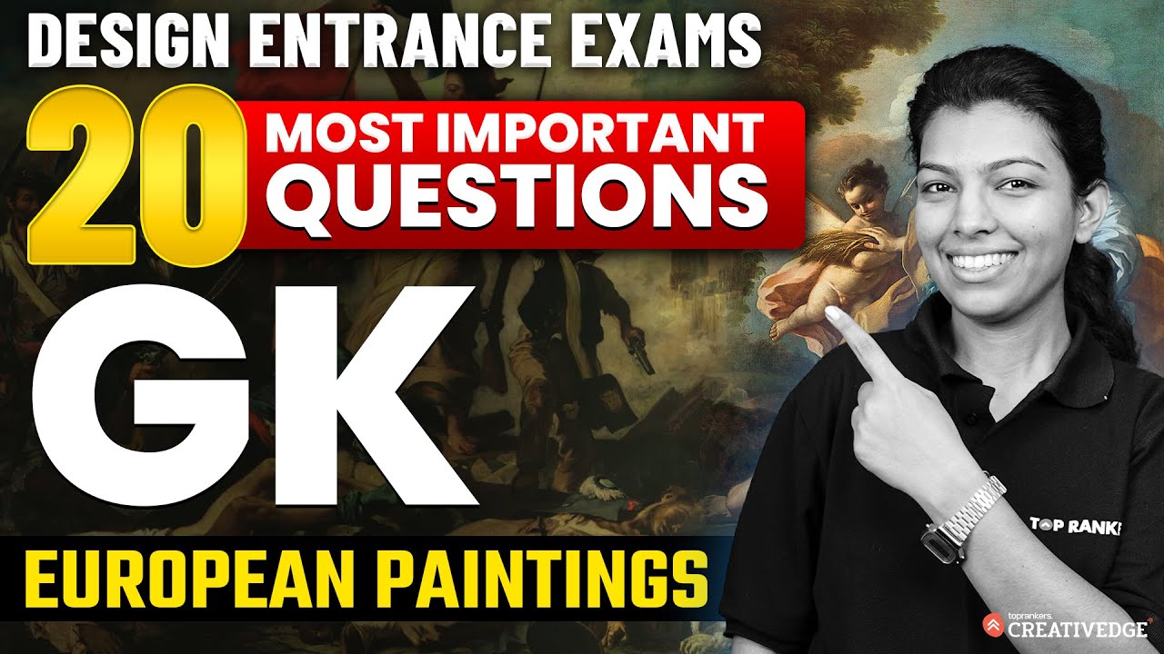 20 Most Important Questions of GK for Design Exams | European Paintings