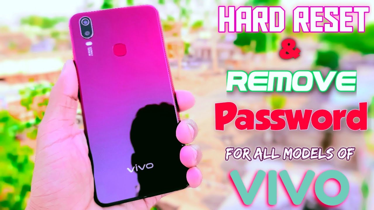 How To Remove Pattern Password In VIVO Phone Vivo Phone Ko Unlock 