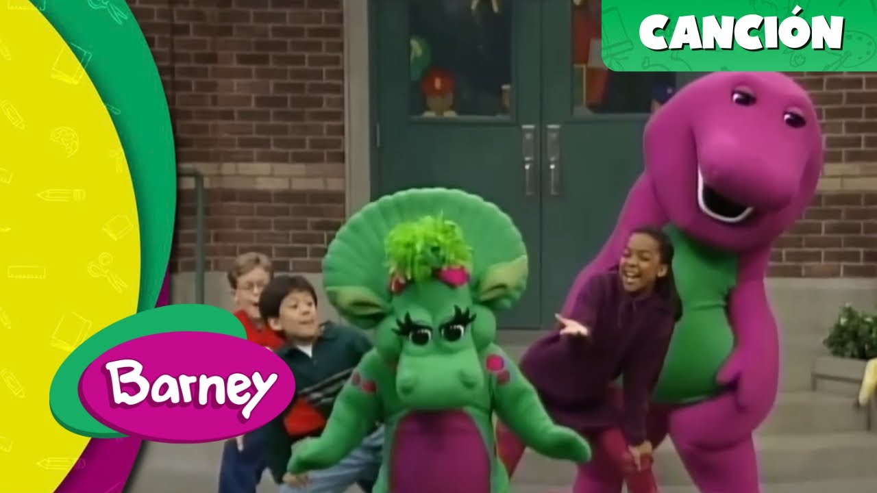 Barney Canciones | Saltando con Baby Bop